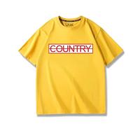 Jiumaocleu Sakamoto Taro T-shirt gialla a maniche corte Sakamoto Taro figura Cartoon Cosplay t-shirt 3D in cotone stampato a maniche corte casual estate manga maglietta per unisex, Sakamoto Taro, XL