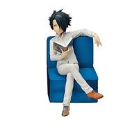 Jiumaocleu Statua di figura di Emma/Norman/Ray Figura di divano seduto in posa Anime Figurina modello giocattoli fatti a mano Desktop decorazione per auto, cruscotto casa ufficio