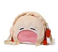 Jiumaocleu Zaini viola Evergarden viola Evergarden Itabag morbido peluche borsa grande bocca borse da scuola borsa a tracolla borsa a tracolla anime merch regali, Evergarden viola, 37*35CM