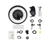 jiumxliu Kit di conversione per bicicletta elettrica da 20 pollici, 48 V, 1000 W, kit di conversione senza spazzole, 23,6 - 27,96 km/h, 5 livelli PAS, tempomat, display LCD