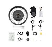 jiumxliu Kit di conversione per bicicletta elettrica da 26 pollici, 48 V, 1000 W, kit di conversione senza spazzole, 23,6 - 27,96 km/h, 5 livelli PAS, tempomat, display LCD