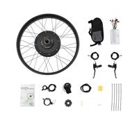 Jiumxliu Kit di conversione per bicicletta elettrica da 26 pollici, 48 V, 1000 W, motore posteriore, kit di conversione 26,1 - 31,07 km/h, 5 livelli PAS, Tempomat, display LCD, pacchetto controller