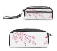 JiuPopular Astuccio in pelle, colorato con cane levriero, borsa da cancelleria utilizzata come astuccio per ufficio e scuola, borsa da viaggio d'affari o piccola cassetta degli attrezzi, borsa per il