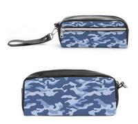 JiuPopular Astuccio in pelle, con farfalle rosa notte luminose. Borsa da cancelleria utilizzata come astuccio per ufficio e scuola, borsa da viaggio d'affari o piccola cassetta degli attrezzi, borsa