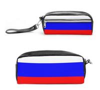 JiuPopular Astuccio in pelle, Yorkshire TerrierStationery Bag utilizzato come astuccio per ufficio e scuola, borsa da viaggio d'affari o piccola cassetta degli attrezzi, borsa per il trucco, Stile-2