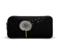 JiuPopular Astuccio per matite, semi di dente di leone Borsa per cancelleria utilizzata come astuccio per ufficio e scuola, borsa da viaggio d'affari o piccola scatola degli attrezzi, borsa per il