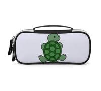 JiuPopular Borsa cosmetica portatile/borsa della penna, borsa della cancelleria del modello della tartaruga usata come astuccio per l'ufficio e la scuola, borsa da viaggio d'affari o piccola scatola