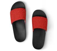 JiuPopular Ciabatte Antiscivolo, Acquerello Volpi Sliders per Uomo e Donna, Ciabatte Doccia, Nero Stile 5, 40 2/3 EU