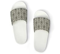 JiuPopular Ciabatte antiscivolo per uomo e donna, stile barocco, Colore: bianco., 41 1/3 EU