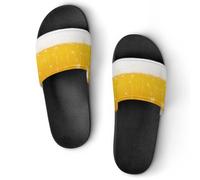 JiuPopular Ciabatte antiscivolo per uomo e donna, stile barocco, Nero Stile 3, 37 1/3 EU