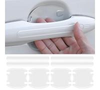 jiuqiwang 8pcs Pellicola Protettiva per Maniglia Portiera Auto per Jeep Compass 2017 2018 2019-2022 2023 2024, Adesivi per Auto AntiGraffio Protezione Vernice Auto Accessori Auto