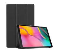 JiuRui Accessori, 3-fold Tablet Leather Protective Case Suitable for Samsung Galaxy Tab A9+ Plus 11 inches 2023(Nero)