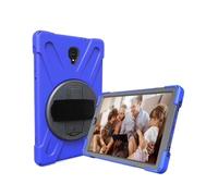 JiuRui Accessori, Hand/Shoulder Strap Anti Drop Shell Protective Case Suitable for Samsung Galaxy Tab S10lite/S10FE/S9FE/S9/S7/S8 2023 11 inch(Blu)