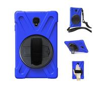 JiuRui Accessori, Hand/Shoulder Strap Anti Drop Shell Protective Case Suitable for Samsung Galaxy Tab A7 Lite 8.7 inch T220/T225(Blue (Strap))