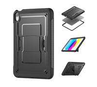 JiuRui Accessori, Honeycomb Large Bracket, Protective Shell Cover Suitable for iPad Pro 11 M4 A2836 (2024)(Nero)
