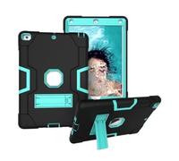 JiuRui Accessori, Silicone Anti Drop Shell, Protective Cover Suitable for iPad Air 11 2025/air4/5/6-10.9 inch universal(Black+Mint Green)