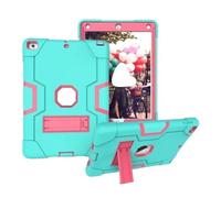 JiuRui Accessori, Silicone Anti Drop Shell, Protective Cover Suitable for iPad Air 11 2025/air4/5/6-10.9 inch universal(Mint Green+Rose Red)