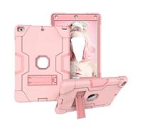 JiuRui Accessori, Silicone Anti Drop Shell, Protective Cover Suitable for Samsung Galaxy Tab A7 Lite T220/T225(Rose Gold+Pink)