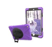 JiuRui Accessori, Wristband/shoulder Strap Anti Drop Protective Shell Case Suitable for iPad Air 13 inches 2024/2025(Grigio)