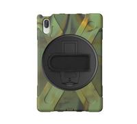 JiuRui Custodie e Cover, 360° Rotating Bracket Tablet Case+Shoulder Strap compatible with Lenovo Tab P11 Pro TB-J706F and P11 TB-J606F(Colored,2020 P11 J606F)
