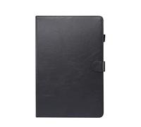 JiuRui Custodie e Cover, PU Leather Case Sleep/Week Stand Flip Back Cover compatible with Samsung Galaxy Tab A7 10.4 2020 T500 T505(Nero)
