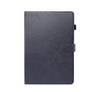 JiuRui Custodie e Cover, PU Leather Case Sleep/Week Stand Flip Back Cover compatible with Samsung Galaxy Tab A7 10.4 2020 T500 T505(Blu scuro)