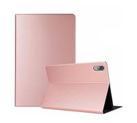JiuRui Custodie e Cover, PU Leather Frivolity Flap Tablet Cover compatible with Lenovo Tab P11 Pro J706 2020 Plus 2021 J706F(Rose Gold,2021 P11 Pro J716)