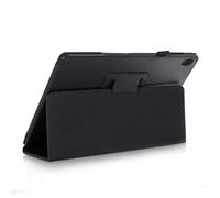 JiuRui Custodie e Cover, Tablet PU Leather Case Auto Wake-up/Sleep Stand Cover compatible with Lenovo Tab M10 Plus FHD X606/2nd Gen TB-X306X x306f(Nero,M10 Plus 10.3 X606)