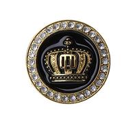 Jiushiwwwan Auto Car 3D Diamond Crown Metal Badge Stickers Decalcomanie Decorazione Personalizzata Adesivi per Auto Oro