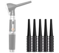 Jiusion Confezione da 50 punte per otoscopio da 6 mm per animali domestici, cani, gatti, conigli, compatibili con otoscopio Jiusion 3X o otoscopio dello stesso stile, accessori per otoscopio speculum