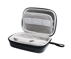 Jiusion - Custodia rigida per microscopio tascabile Carson MicroBrite Plus (MM-300 o MM-300MU) e MicroFlip (MP-250 o MP-250MU), con moschettone e cinghia
