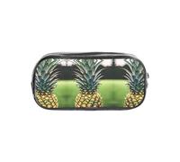 JIUTY Be a Pineapple elegante astuccio trasparente con cerniera liscia, astuccio multiuso per cancelleria per scuola e ufficio