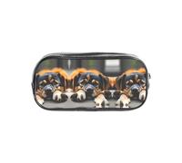 JIUTY Lover Dog Paw elegante astuccio trasparente con cerniera liscia, astuccio multiuso per cancelleria per scuola e ufficio