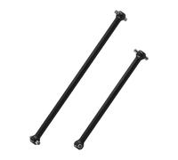 Jiuvaso 2 Pezzi Albero di Collegamento in Metallo Giunto Albero di Ricambio per Auto RC Osso di Trasmissione Osso di Cane per Modello di Auto 1/8 6S Ar310472, Nero