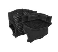 Jiuvaso 2 Pezzi di Cuscinetti per Presa per Sollevamento Pesi, impugnature per Mani per Uomini e Donne, Protezioni per palmi per Sollevamento Pesi, Fitness, Nero, XL