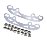 Jiuvaso 2 Pezzi di per Pattini da Ghiaccio di Ricambio, robuste e Multiuso, in Acciaio Inossidabile, per Hockey su Ghiaccio e Pattinaggio in Linea, 22cm