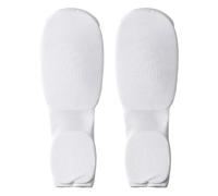 Jiuvaso 2 Pezzi di Protezioni per Pugni e avambracci, comode Maniche Imbottite Bianche, Accessori per Boxe, Lotta, Adulti e Bambini, XL