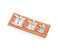 Jiuvaso 3pcs Watch Movers Thought Case Owatch Case Vice Morsetto Sturby Metal Pratico Pratico Movimento di orologio versatile Base fissa