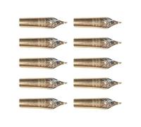 Jiuvaso 3x Pennini per Penne Stilografiche Pennini per Penne per Calligrafia Ufficio Portatile Durevole Firma Pratico Uso Personale Pennini di Ricambio per Pe