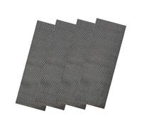 Jiuvaso 4 Pezzi Tappetini Antiscivolo per Pilates, Antiscivolo, Multiuso, Leggeri, per, per Power, Palestra, Fitness in casa