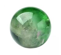 Jiuvaso 4x Sfera Della Sfera di Cristallo Della Pietra Stabilizzante Della Decorazione Della Pietra Preziosa Naturale Della Fluorite