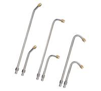 Jiuvaso 6 Pezzi di Prolunga per Idropulitrice da 1/4 di Pollice, Attacco Rapido, Pezzi di Ricambio, Prolunga per Lancia Idropulitrice, Ricambio per Lavaggio a