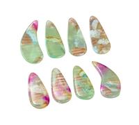 Jiuvaso 8x plettri per dita Guzheng per bambini, plettri per dita cinese, accessori per strumenti a corda, chiodi Guzheng per bambini dai 3 ai 5 anni, Verde