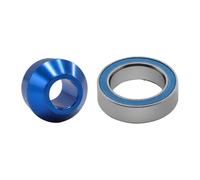 Jiuvaso Adattatore per Cuscinetti in Alluminio Adattatore per Cuscinetto Rust RC RC Parte di Metallo Parte di attrito Centrale Central Sostituisci, Blu