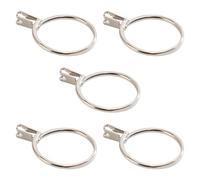 Jiuvaso Anello Nuziale 5 Pezzi Prova su Strumenti, Supporto per Il di Pietre preziose, Durata, Portatili Portatili per Utensili Portatili Portatili, Argento, Lunghezza 3.1 Cm