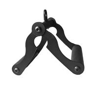 Jiuvaso Attacco per Barra Maniglia Double D Row, Robusto Cavo per Attrezzatura Fitness per Allenamento con Pesi, Maniglia a Forcella