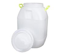 Jiuvaso Barile d'acqua, contenitore per alimenti, secchio per, barile per la pioggia per la fermentazione, 50l Alto