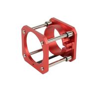 Jiuvaso Base per Incisore Dispositivo Sollevamento Fresatrice Piastra Supporto Grandi Guida Verticale Regolazioni Accurate Alluminio Lega Adatta per Falegnameria Banco Progetti, Rosso