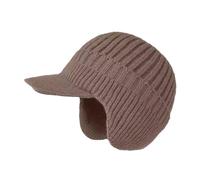 Jiuvaso Berretto Da Baseball Con Copriorecchie Da Motociclista, Berretti in Maglia Antivento, Cappello Invernale in Poliestere, Per Attività All'aperto Come Passeggiate O Escursioni, Una Taglia, Cachi