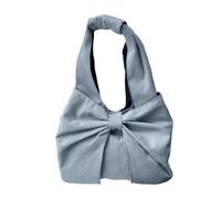 Jiuvaso Borsa a tracolla alla moda da donna, da portare sottobraccio, per pendolari, viaggi all'aperto, Azzurro